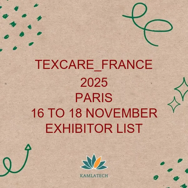 Texcare_France Paris 2025 Exhibitor List (77 Exhibitors)